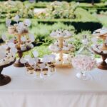 how to plan a wedding dessert table